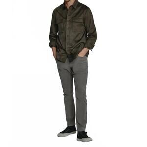 NEW 7DIAMONDS men's generation 5-pocket pant in iron
